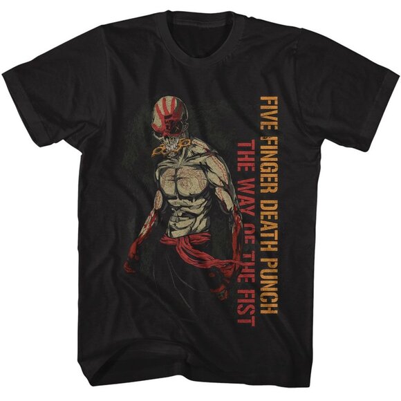 Five Finger Death Punch Way Of The Fist Heavy Metal Rock Band Fan Gift T-Shirt79 - Picture 1 of 6